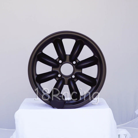 Rota Wheels RB 1670 4X100 40 56.1 Satin  Black