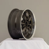 Rota Wheels RB 1670 4X114.3 10 73 Gunmetal  with Polish Lip