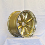Rota Wheels RB 1680 4X114.3 4 73 Gold with Polish Lip
