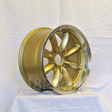 Rota Wheels RB 1670 4X108 30 73 Gold with Polish Lip