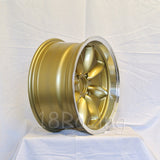 Rota Wheels RB 1670 4X108 30 73 Gold with Polish Lip