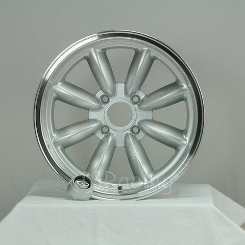 Rota Wheels RB 1670 4X114.3 10 73 Silver with Polish Lip