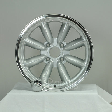 Rota Wheels RB 1680 4X114.3 10 73 Silver with Polish Lip