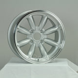 Rota Wheels RB 1670 4X114.3 10 73 Silver with Polish Lip