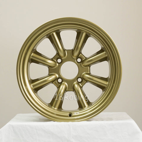 Rota Wheels RKR 1580 4X114.3 0 73 Gold