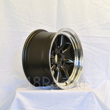 Rota Wheels RKR 1590 4X114.3 0 73 Gunmetal with Polish Lip