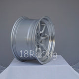 Rota Wheels RKR 1580 5X114.3 10 73 Silver with Polish Lip