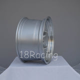 Rota Wheels RKR 1580 5X114.3 10 73 Silver with Polish Lip
