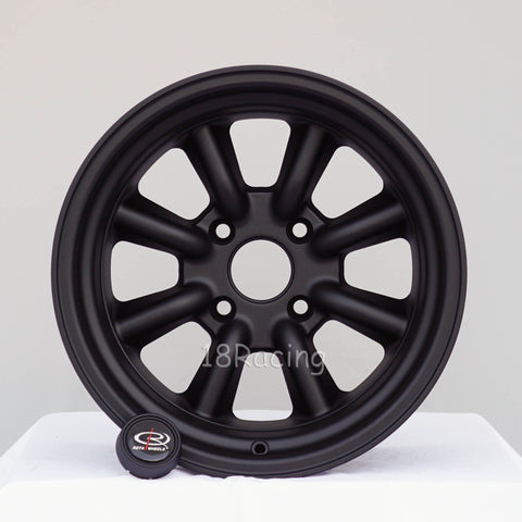 Rota Wheels RKR 1590 4X114.3 -15 73 FLAT BLACK