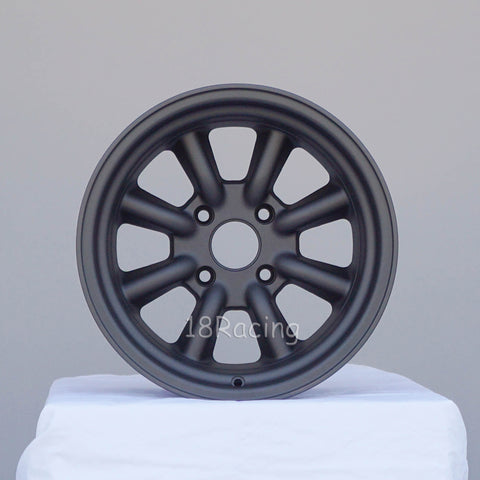 Rota Wheels RKR 1590 4X100 -15 67.1 Magnesium Black