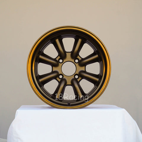 Rota Wheels RKR 1590 4X114.3 -15 73 Speed Bronze