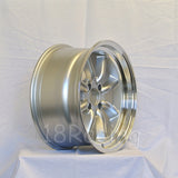 Rota Wheels RKR 1785 4X114.3 -10 73 Silver with Polish Lip