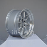 Rota Wheels RKR 1785 5X114.3 -10 73 Silver with Polish Lip