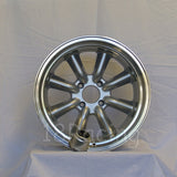 Rota Wheels RKR 1795 4X114.3 -20 73 Silver with Polish Lip