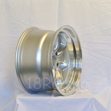 Rota Wheels RKR 1795 4X114.3 -20 73 Silver with Polish Lip