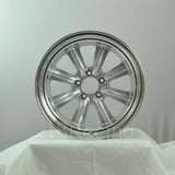 Rota Wheels RKR 1795 5X114.3 -20 73 Silver with Polish Lip