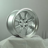 Rota Wheels RKR 1795 5X114.3 -20 73 Silver with Polish Lip