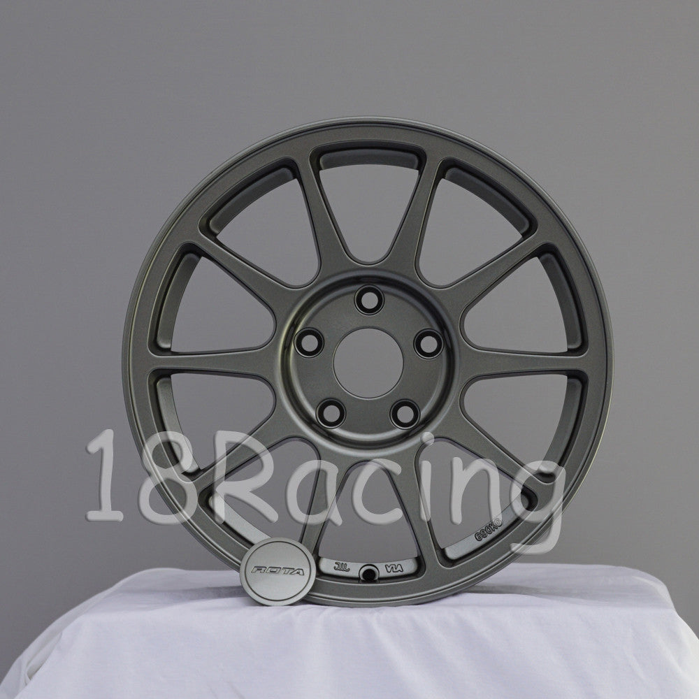 Rota Wheels R-Spec 1670 5X114.3 45 73 Steel Gray