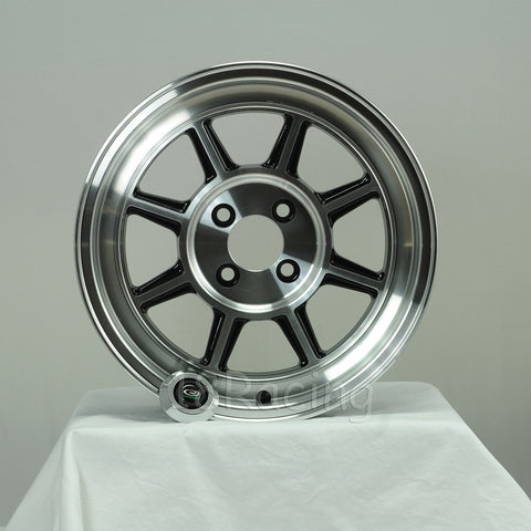 Rota Wheels Shakotan 1560 4X114.3 15 73 Full Polish Black