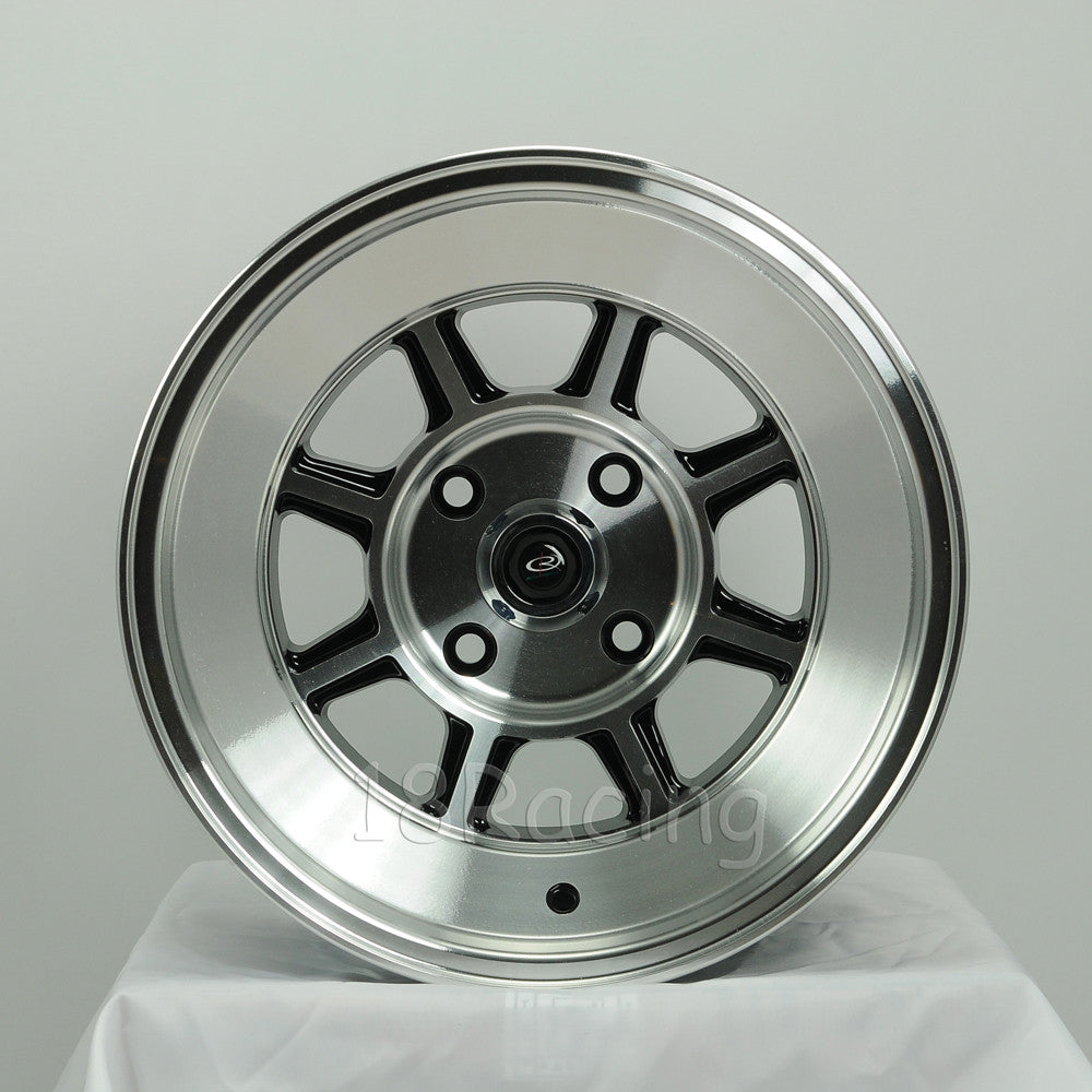 Rota Wheels Shakotan 1590 4X114.3 -10 73 Full Polish Black