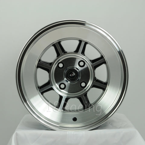 Rota Wheels Shakotan 1590 4X114.3 -15 73 Full Polish Black