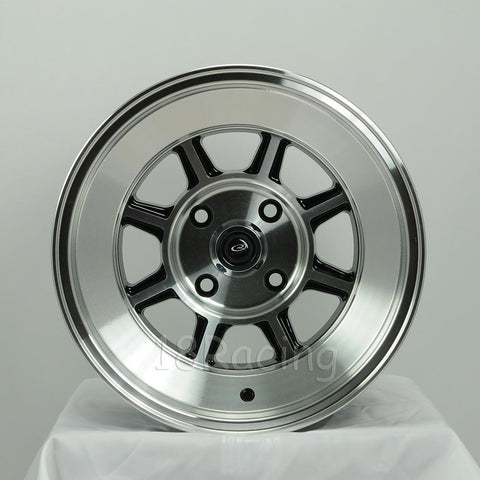 Rota Wheels Shakotan 1590 4X100  -15 67.1 Full Polish Black