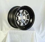 Rota Wheels Shakotan 1590 4X114.3 0 73 Full Polish Black with Yamaha Black Lip