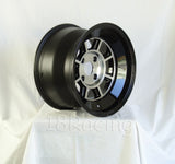 Rota Wheels Shakotan 1590 4X114.3 0 73 Full Polish Black with Yamaha Black Lip
