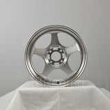 Rota Wheels Slipstream 1670 4X100 40 67.1 Full Polish Steel Grey