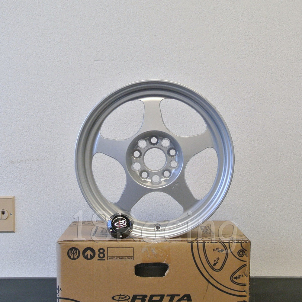 Rota Wheels Slipstream 1570 5X100 35 57.1 Silver