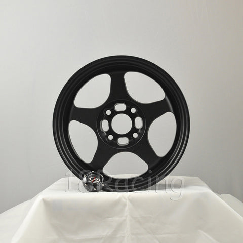 Rota Wheels Slipstream 1665 4X100 45 56.1  Flat Black 13.1 LBS