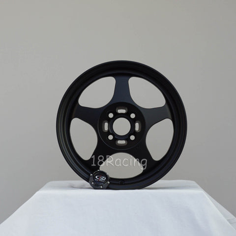 Rota Wheels Slipstream 1580 4X114.3  40 73 Satin Black 14.3 LBS