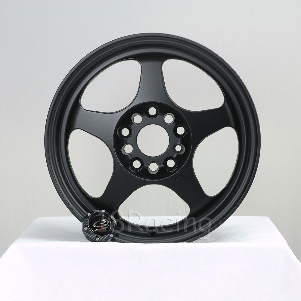 Rota Wheels Slipstream 1580 5x100  Offset: 20 57.1  Satin Black 14.3 LBS