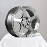 Rota Wheels Slipstream 1570 4X100 40 56.1 Full Polish Gunmetal