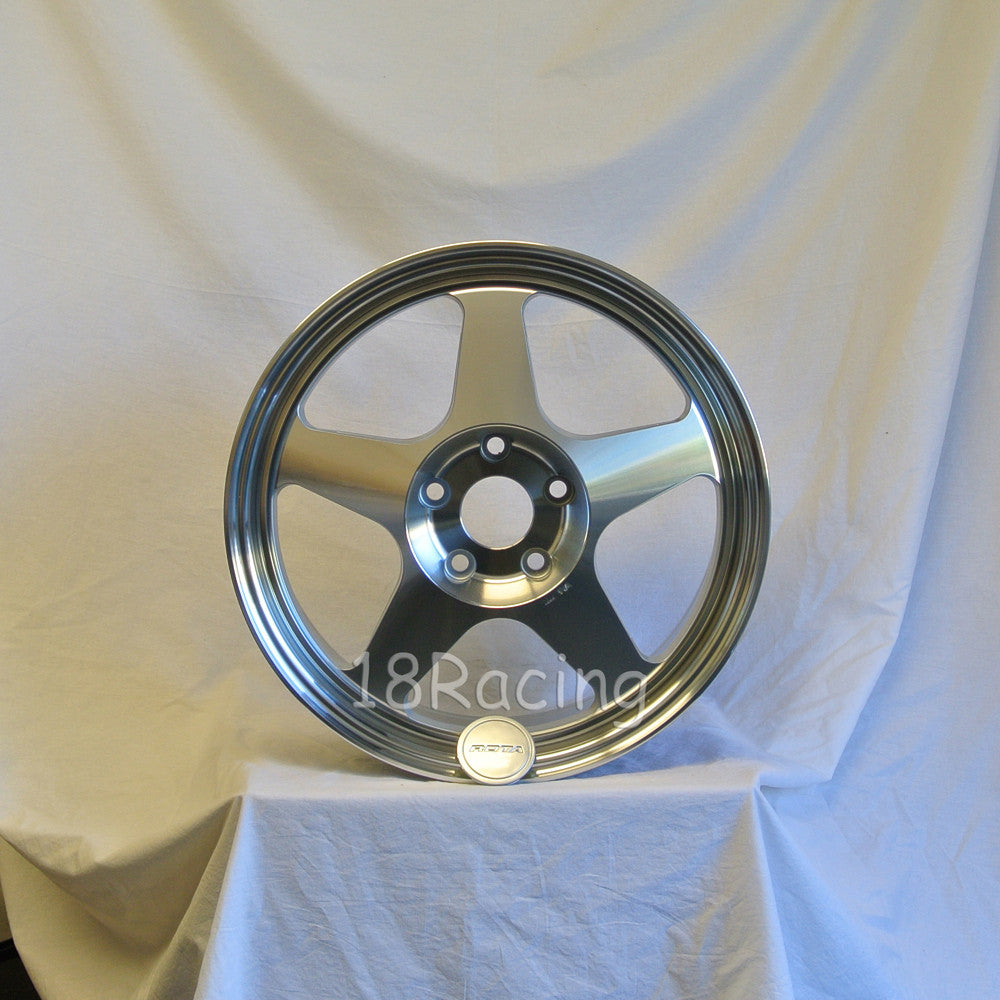 Rota Wheels Slipstream 1775 5X114.3 45 73 Full Polish Silver