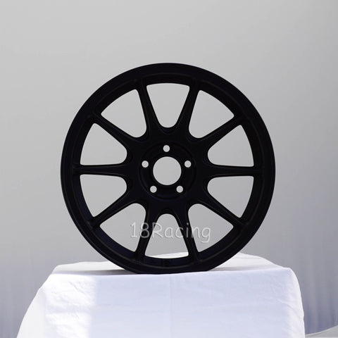 Rota Wheels Strike 1780 4x108 40 73 Flat Black 17.16 LBS