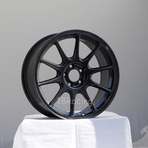 Rota Wheels Strike 1780 5X100 40 73 Hyperblack 17.16 LBS