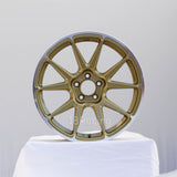 Rota Wheels STW 1780 5x114.3 44 73 Gold with Polish Lip