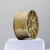 Rota Wheels STW 1780 5x114.3 44 73 Gold with Polish Lip