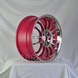 Rota Wheels SVN 1670 4X100 40 67.1 Full Polish Pink