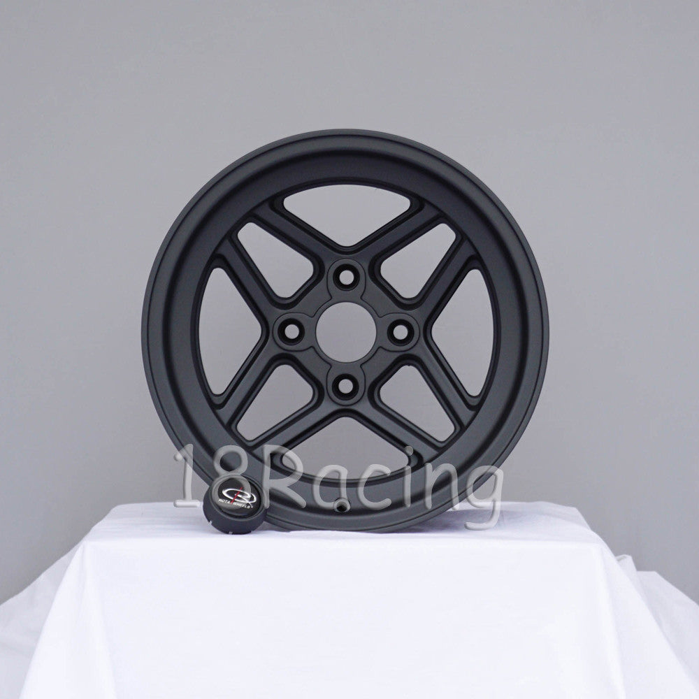 Rota Wheels TBT 1580 4X114.3 0 73 Magnesium Black
