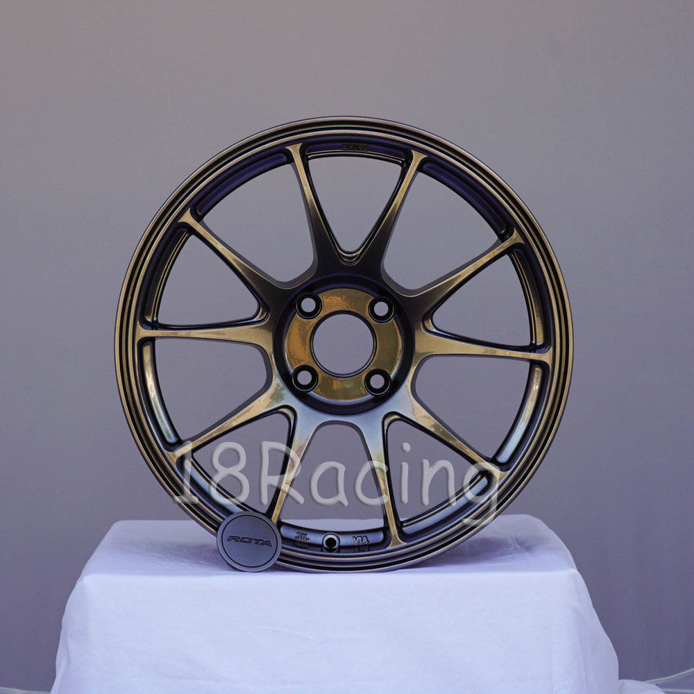 Rota Wheels Titan 1775 4x108 40 73 Hyperblack