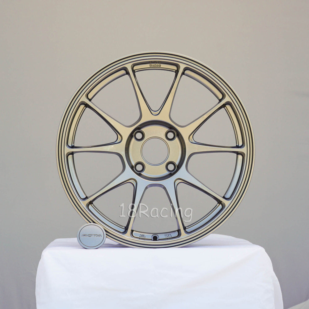 Rota Wheels Titan 1780 4x108 40 73 Steel Grey