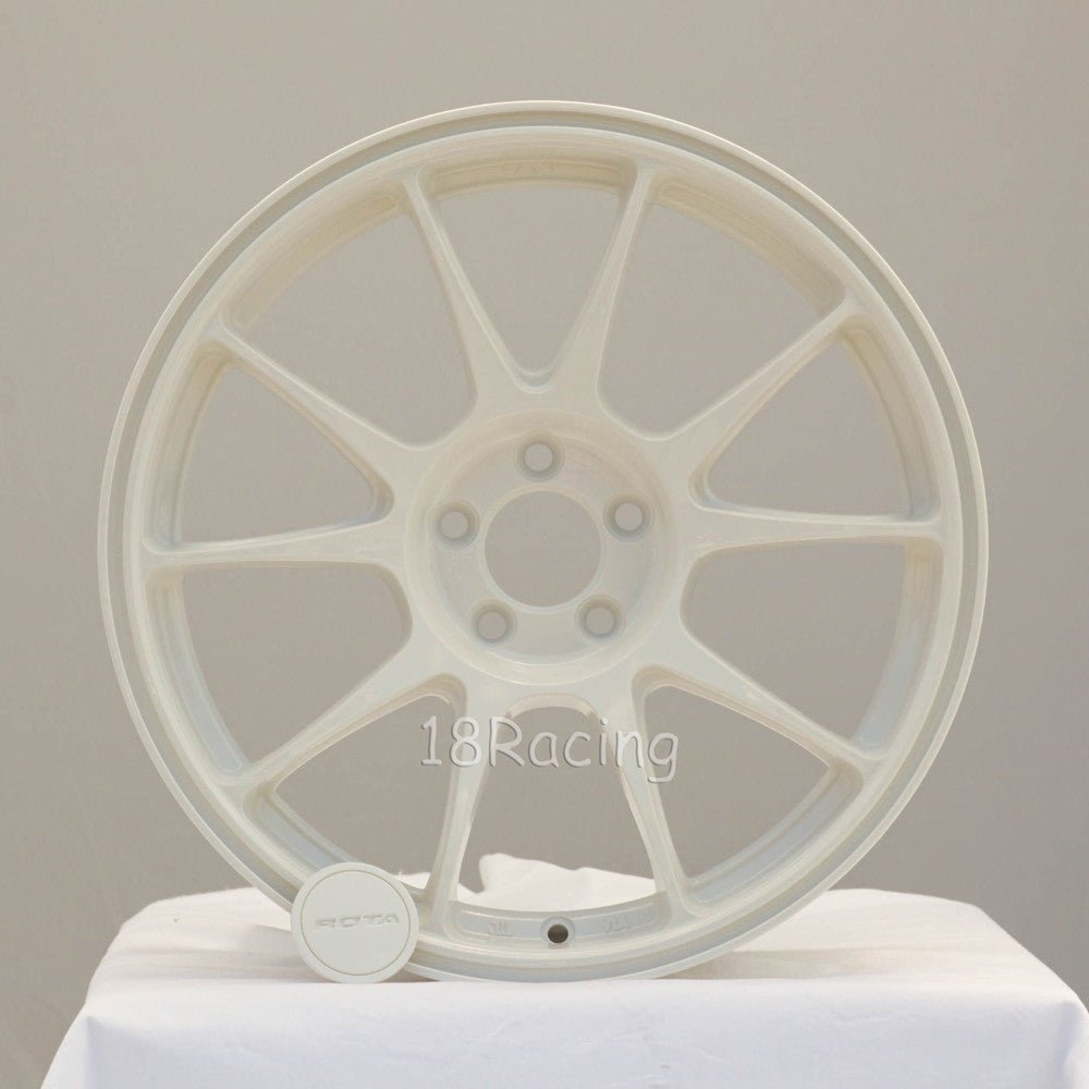 Rota Wheels Titan 1780 5x100 45 73 White
