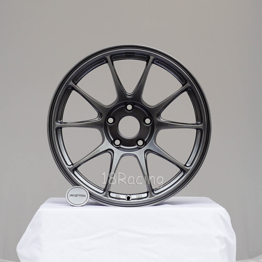 Rota Wheels Titan 1780 5x114.3 42 73 Hyperblack