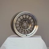 Rota Wheels Track R2 1570 5X98 30 58.5 Bronze with Polish Lip
