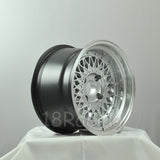 Rota Wheels Wired 15x9 4x100 20 67.1 Hypersilver with Polish Lip