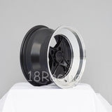 Rota Wheels XO4 1580 4X114.3 -10 67.1 Black with Polish Lip